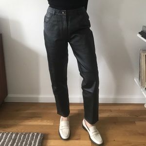 Vintage leather pants